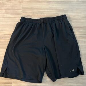 Men's Black Athletic Shorts